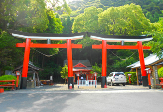 諏訪神社 並立鳥居